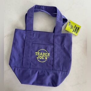 RE-LISTED, BUNDLE REQUEST -TRADER JOE’S Trick or Treat Purple Canvas Tote